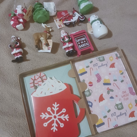 Table Christmas ornaments  2" Figures SET Check The Pics Out - Picture 4 of 4